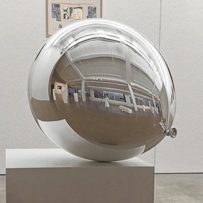 Modern Interior Gallery Art Decor Balloon in acciaio inossidabile lucidato Scultura fatta da una fabbrica di sculture