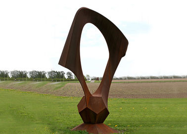 Un buon prezzo. Resistenza alla corrosione d'acciaio unica moderna della scultura di Corten per la decorazione pubblica in linea