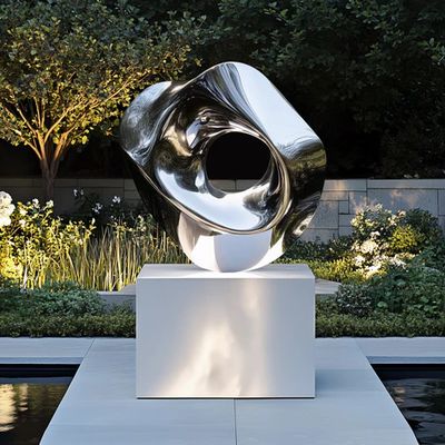 Un buon prezzo. Modern Arc Sphere Sculpture for Garden in linea