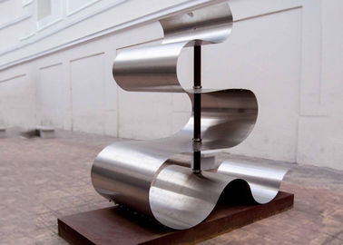 Un buon prezzo. Scultura lucidata del metallo dell'acciaio inossidabile per spessore contemporaneo della città 2.5mm in linea