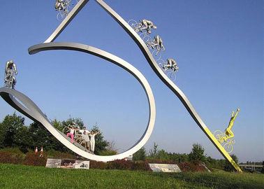 Un buon prezzo. Grande dimensione su misura del metallo dell'estratto del giardino della scultura del metallo scultura in linea