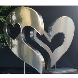 Un buon prezzo. L'arte dell'acciaio inossidabile di tema di amore del cuore scolpisce il servizio dell'interno dell'OEM & del ODM in linea
