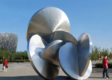 Un buon prezzo. Il grande metallo all'aperto della decorazione moderna scolpisce tutto l'acciaio inossidabile 316L in linea