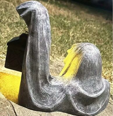 Dimensione personalizzata Durabilità all'aperto Qualità artigianale Scultura in bronzo Statua di arte astratta