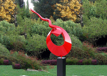 Un buon prezzo. Sculture pubbliche del giardino dipinte decorazione dell'acciaio inossidabile di arte della scultura del metallo in linea