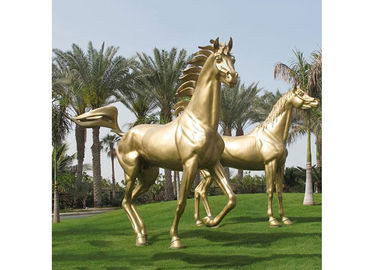 Un buon prezzo. Scultura moderna del cavallo del bronzo del metallo della decorazione del giardino, statua bronzea del cavallo in linea