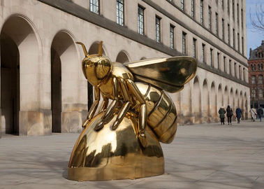 Un buon prezzo. Resistenza alla corrosione di titanio della scultura dell'ape del miele di rivestimento di arte contemporanea in linea