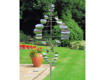 Un buon prezzo. Giardino della scultura all'aperto cinetica dell'acciaio inossidabile del vento grande decorativo in linea
