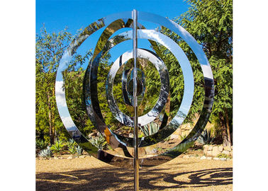Un buon prezzo. Artisti moderni della scultura dell'acciaio inossidabile dell'estratto del metallo per la decorazione del giardino in linea