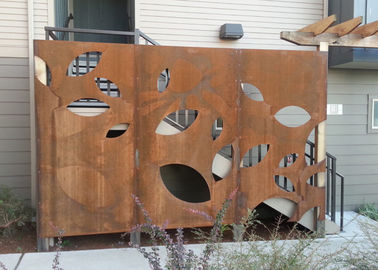 Un buon prezzo. schermo d'acciaio dell'acciaio di Corten della scultura del giardino di Corten dell'entrata spessa di 3.0mm in linea
