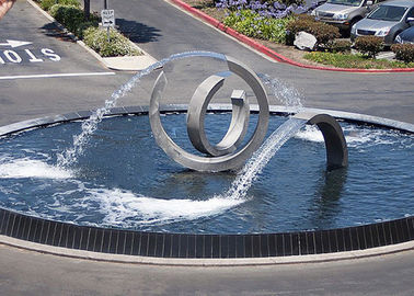 Un buon prezzo. Sabbiare la fontana all'aperto della cascata del giardino dell'acciaio inossidabile della caratteristica dell'acqua in linea