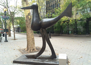Un buon prezzo. Statue animali dell'uccello di art deco del bronzo a grandezza naturale della scultura che fondono rivestimento in linea