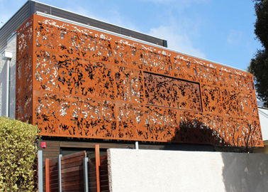 Un buon prezzo. Il laser ha tagliato naturalmente il pannello d'acciaio di Corten/la scultura fissata al muro metallo dello schermo arrugginiti in linea