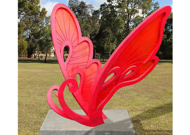 Un buon prezzo. Acciaio inossidabile della grande del metallo scultura della farfalla per il paesaggio del giardino in linea