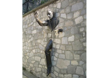La dimensione della scultura di Bruno Catalano della statua del bronzo della decorazione di arte può essere personalizzata