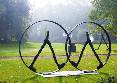 Un buon prezzo. Figura occidentale sculture all'aperto delle coppie di stile del bronzo per la decorazione del parco in linea