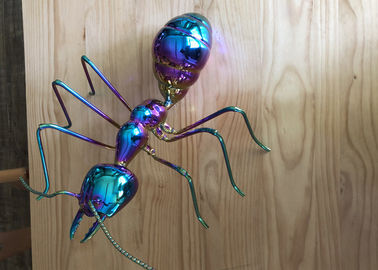 Un buon prezzo. Mestiere variopinto del titanio dell'acciaio inossidabile della scultura della formica del metallo della decorazione della Tabella in linea