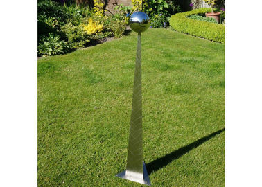 Un buon prezzo. L'arte su ordinazione dell'acciaio inossidabile di dimensione scolpisce gli ornamenti moderni del giardino del metallo in linea