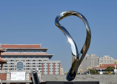Un buon prezzo. Scultura astratta moderna su ordine dell'acciaio inossidabile per arte all'aperto in linea