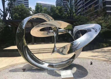 Scultura all'aperto del metallo di arte pubblica contemporanea per paesaggio urbano