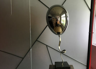 Un buon prezzo. Pallone lucidato specchio su ordinazione domestico della scultura dell'acciaio inossidabile della decorazione in linea