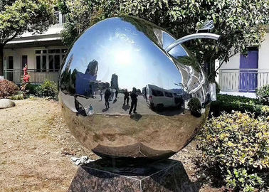 Un buon prezzo. La decorazione all'aperto moderna Apple scolpisce la scultura dell'acciaio inossidabile in linea