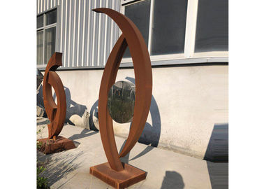 Un buon prezzo. Della fabbrica scultura d'acciaio di Corten del giardino all'aperto di vendita direttamente in azione in linea