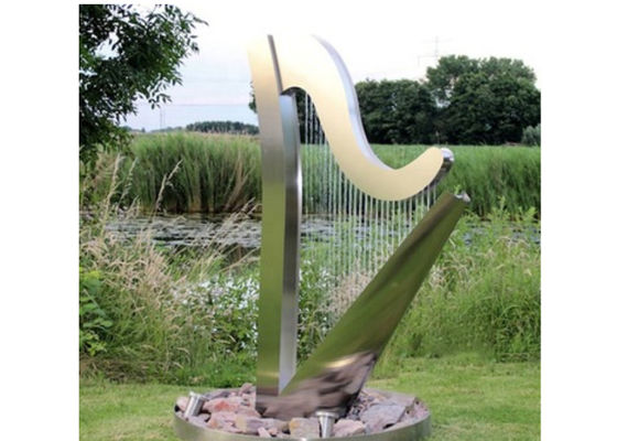 Un buon prezzo. Fontana di acciaio inossidabile della cascata della tenda della pioggia del giardino in linea
