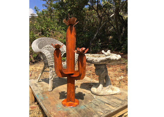 Un buon prezzo. Arte all'aperto contemporanea dell'acciaio di Corten della scultura del metallo delle decorazioni del giardino in linea