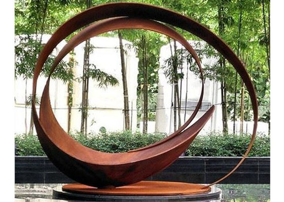 Un buon prezzo. Statue moderne attraenti di Rusty Corten Steel Garden Pond in linea