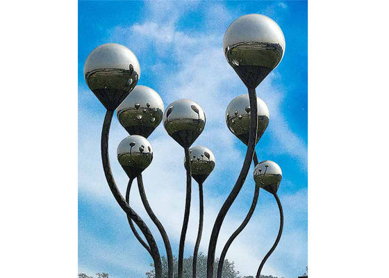 Un buon prezzo. alto paesaggio moderno Art Sculpture di acciaio inossidabile di 300cm in linea
