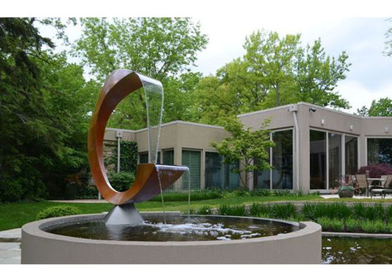 Un buon prezzo. Caratteristica all'aperto moderna di Rusty Corten Steel Garden Water in linea