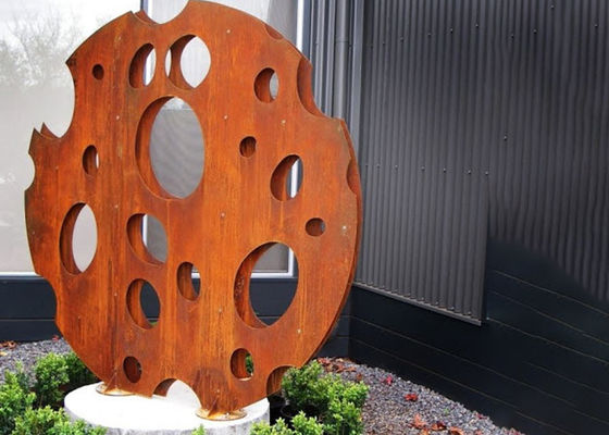 Un buon prezzo. Sottragga la statua d'acciaio della decorazione del giardino di Corten di altezza di 200cm in linea