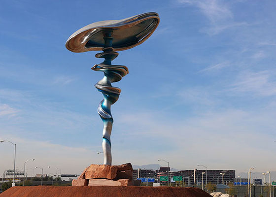Un buon prezzo. Alta scultura del paesaggio di acciaio inossidabile dell'OEM 300cm in linea