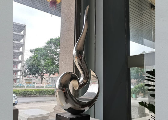 Un buon prezzo. OEM della scultura lucidato contemporaneo di acciaio inossidabile per la decorazione domestica in linea