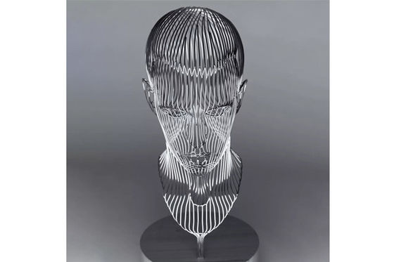 Un buon prezzo. Scultura di Matt Finish Stainless Steel Disappearing in linea