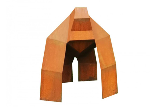 Un buon prezzo. alta Corten decorazione d'acciaio del giardino di re Kong Sculpture For di 150cm in linea