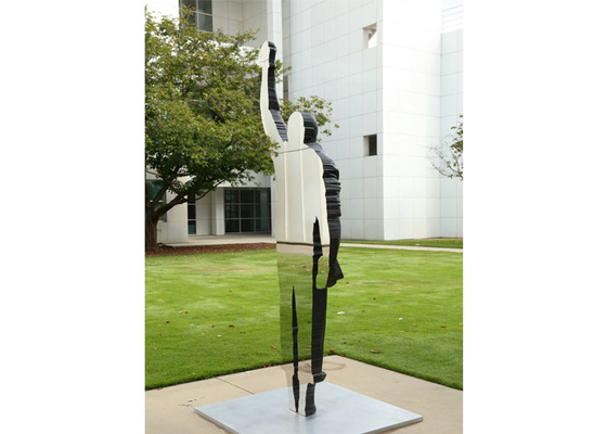 Un buon prezzo. scultura dell'uomo 316 di acciaio inossidabile di altezza di 180cm 2D in linea