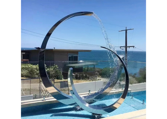 caratteristica all'aperto dell'acqua di acciaio inossidabile 316 di altezza 130cm/di 200cm